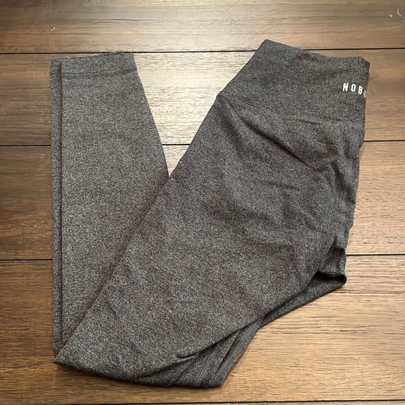 Nobull Matte Gray High-Rise Leggings - Picture 2 of 3